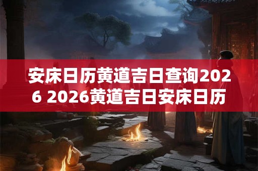 安床日历黄道吉日查询2026 2026黄道吉日安床日历查询