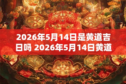 2026年5月14日是黄道吉日吗 2026年5月14日黄道吉日吗 2026年5月14日是黄道吉日吗 2026年5月14日黄道吉日吗