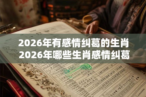 2026年有感情纠葛的生肖 2026年哪些生肖感情纠葛