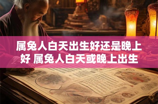 属兔人白天出生好还是晚上好 属兔人白天或晚上出生更好 属兔人白天出生好还是晚上好 属兔人白天或晚上出生更好