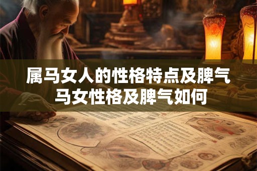 属马女人的性格特点及脾气 马女性格及脾气如何