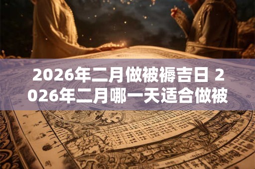 2026年二月做被褥吉日 2026年二月哪一天适合做被褥 2026年二月做被褥吉日 2026年二月哪一天适合做被褥