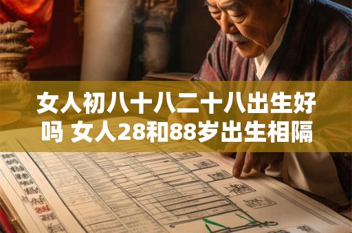 女人初八十八二十八出生好吗 女人28和88岁出生相隔多少年