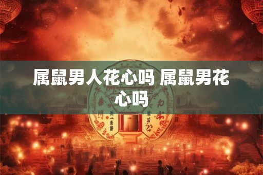 属鼠男人花心吗 属鼠男花心吗 属鼠男人花心吗 属鼠男花心吗