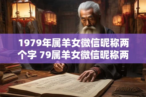 1979年属羊女微信昵称两个字 79属羊女微信昵称两字是什么
