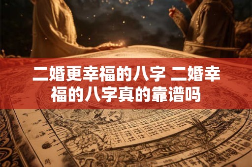 二婚更幸福的八字 二婚幸福的八字真的靠谱吗
