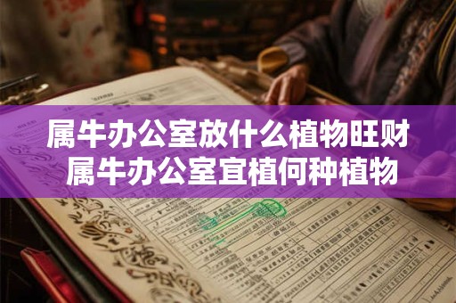 属牛办公室放什么植物旺财 属牛办公室宜植何种植物旺财
