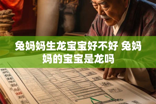 兔妈妈生龙宝宝好不好 兔妈妈的宝宝是龙吗