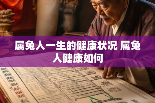 属兔人一生的健康状况 属兔人健康如何