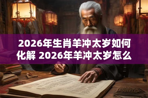 2026年生肖羊冲太岁如何化解 2026年羊冲太岁怎么办