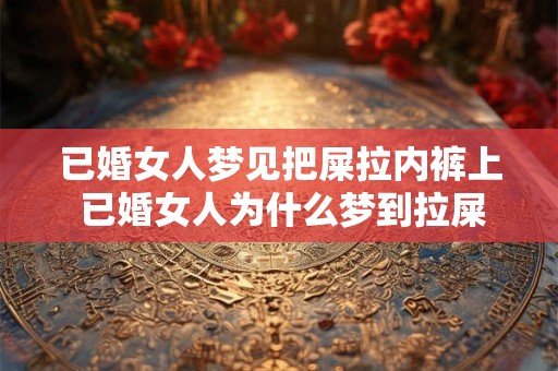 已婚女人梦见把屎拉内裤上 已婚女人为什么梦到拉屎到内裤上