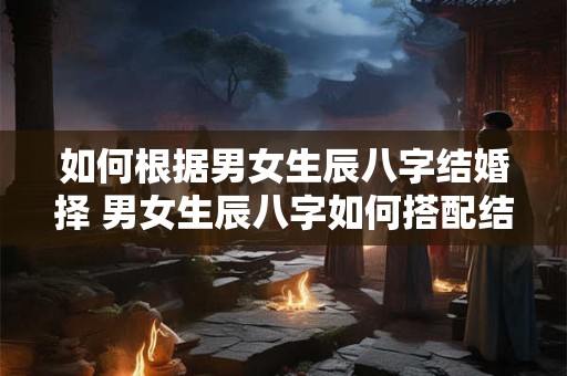 如何根据男女生辰八字结婚择 男女生辰八字如何搭配结婚