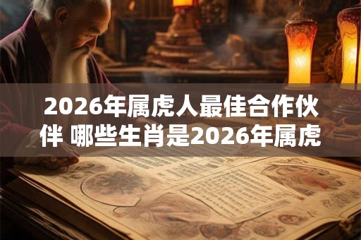 2026年属虎人最佳合作伙伴 哪些生肖是2026年属虎人最佳合作伙伴 2026年属虎人最佳合作伙伴 哪些生肖是2026年属虎人最佳合作伙伴