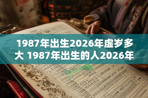 1987年出生2026年虚岁多大 1987年出生的人2026年虚岁几岁