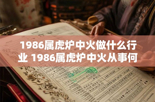 1986属虎炉中火做什么行业 1986属虎炉中火从事何职业