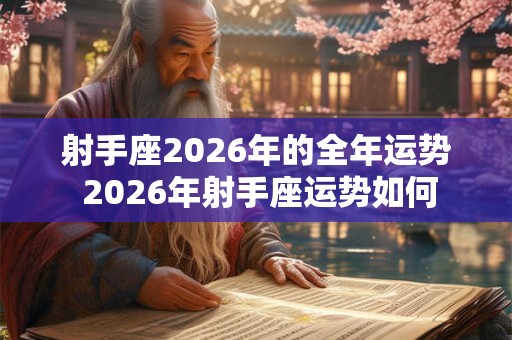 射手座2026年的全年运势 2026年射手座运势如何 射手座2026年的全年运势 2026年射手座运势如何