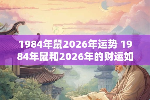 1984年鼠2026年运势 1984年鼠和2026年的财运如何 1984年鼠2026年运势 1984年鼠和2026年的财运如何