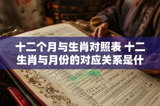 十二个月与生肖对照表 十二生肖与月份的对应关系是什么 十二个月与生肖对照表 十二生肖与月份的对应关系是什么