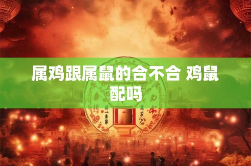 属鸡跟属鼠的合不合 鸡鼠配吗 属鸡跟属鼠的合不合 鸡鼠配吗