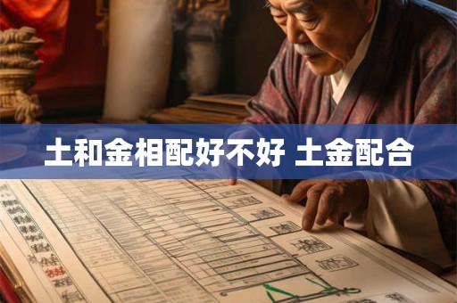 土和金相配好不好 土金配合