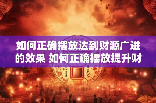 如何正确摆放达到财源广进的效果 如何正确摆放提升财运