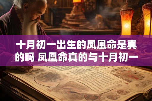 十月初一出生的凤凰命是真的吗 凤凰命真的与十月初一出生相关吗