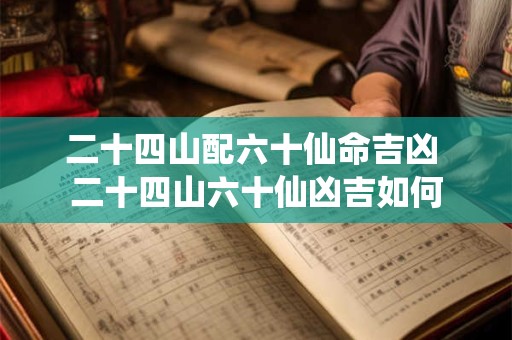 二十四山配六十仙命吉凶 二十四山六十仙凶吉如何