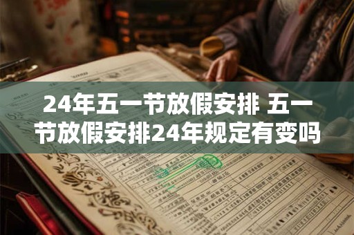 24年五一节放假安排 五一节放假安排24年规定有变吗 24年五一节放假安排 五一节放假安排24年规定有变吗