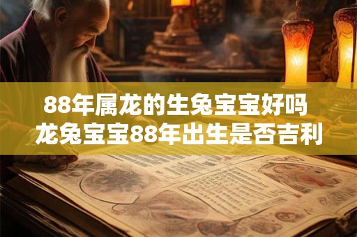 88年属龙的生兔宝宝好吗 龙兔宝宝88年出生是否吉利