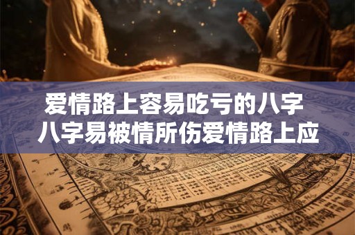 爱情路上容易吃亏的八字 八字易被情所伤爱情路上应该如何保护自己 爱情路上容易吃亏的八字 八字易被情所伤爱情路上应该如何保护自己
