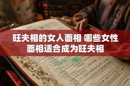旺夫相的女人面相 哪些女性面相适合成为旺夫相 旺夫相的女人面相 哪些女性面相适合成为旺夫相