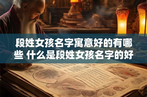 段姓女孩名字寓意好的有哪些 什么是段姓女孩名字的好寓意