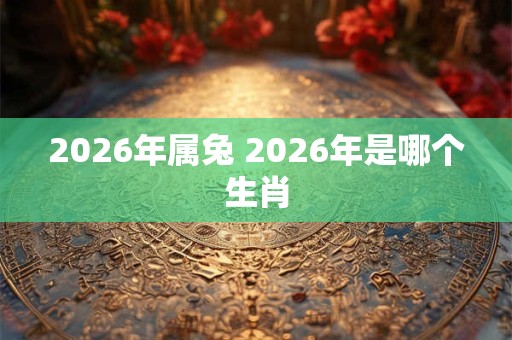2026年属兔 2026年是哪个生肖 2026年属兔 2026年是哪个生肖