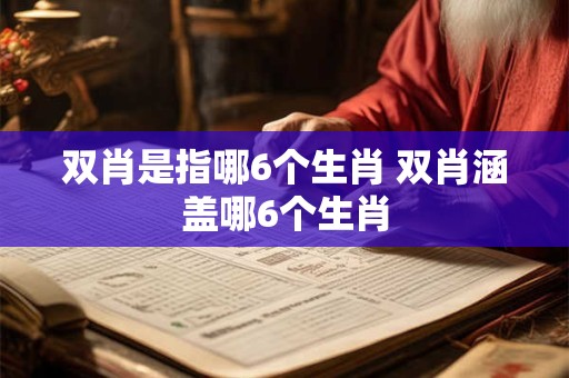 双肖是指哪6个生肖 双肖涵盖哪6个生肖 双肖是指哪6个生肖 双肖涵盖哪6个生肖