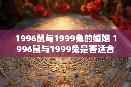 1996鼠与1999兔的婚姻 1996鼠与1999兔是否适合结婚