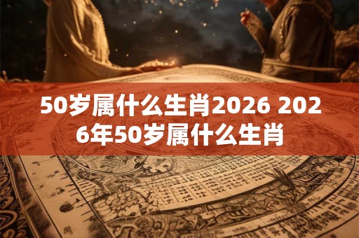 50岁属什么生肖2026 2026年50岁属什么生肖