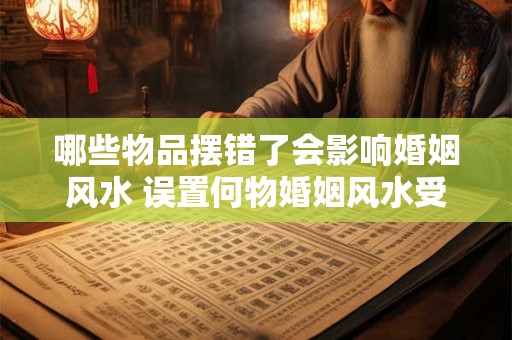 哪些物品摆错了会影响婚姻风水 误置何物婚姻风水受影响