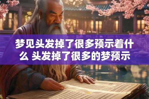 梦见头发掉了很多预示着什么 头发掉了很多的梦预示什么