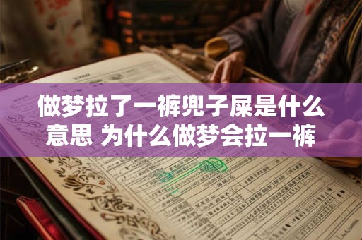 做梦拉了一裤兜子屎是什么意思 为什么做梦会拉一裤兜子屎 做梦拉了一裤兜子屎是什么意思 为什么做梦会拉一裤兜子屎
