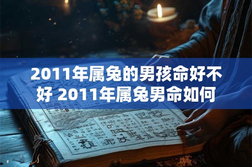 2011年属兔的男孩命好不好 2011年属兔男命如何