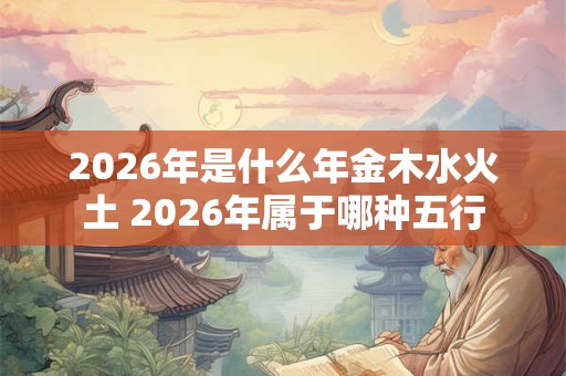 2026年是什么年金木水火土 2026年属于哪种五行 2026年是什么年金木水火土 2026年属于哪种五行