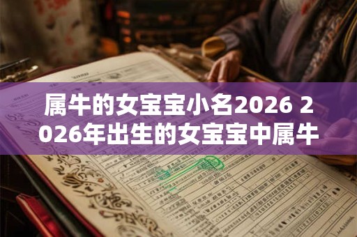 属牛的女宝宝小名2026 2026年出生的女宝宝中属牛的可以起什么小名 属牛的女宝宝小名2026 2026年出生的女宝宝中属牛的可以起什么小名