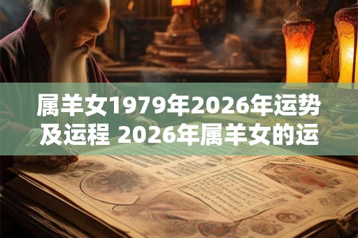 属羊女1979年2026年运势及运程 2026年属羊女的运势如何 属羊女1979年2026年运势及运程 2026年属羊女的运势如何