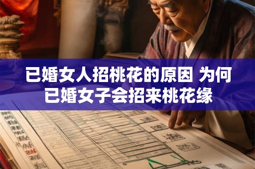 已婚女人招桃花的原因 为何已婚女子会招来桃花缘 已婚女人招桃花的原因 为何已婚女子会招来桃花缘