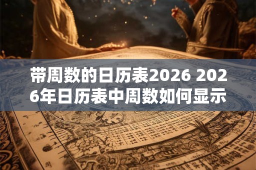 带周数的日历表2026 2026年日历表中周数如何显示 带周数的日历表2026 2026年日历表中周数如何显示