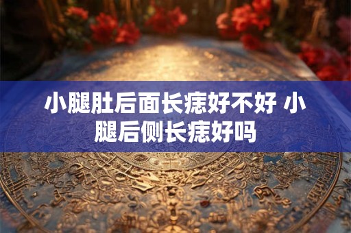 小腿肚后面长痣好不好 小腿后侧长痣好吗 小腿肚后面长痣好不好 小腿后侧长痣好吗