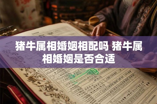 猪牛属相婚姻相配吗 猪牛属相婚姻是否合适 猪牛属相婚姻相配吗 猪牛属相婚姻是否合适