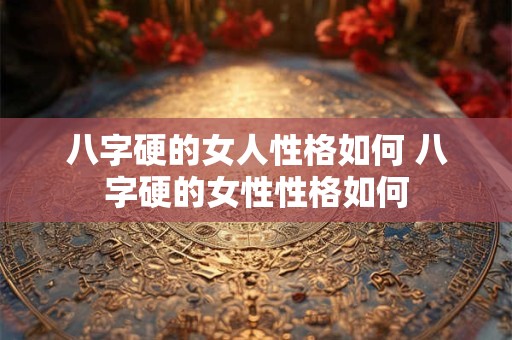 八字硬的女人性格如何 八字硬的女性性格如何 八字硬的女人性格如何 八字硬的女性性格如何