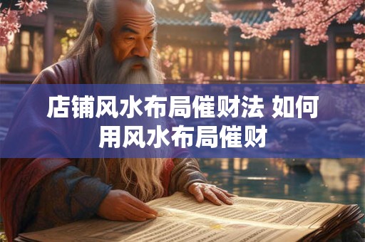 店铺风水布局催财法 如何用风水布局催财 店铺风水布局催财法 如何用风水布局催财