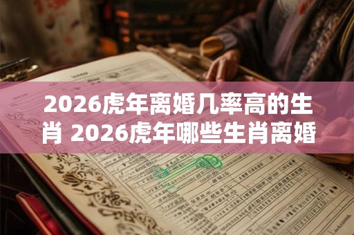 2026虎年离婚几率高的生肖 2026虎年哪些生肖离婚几率高 2026虎年离婚几率高的生肖 2026虎年哪些生肖离婚几率高